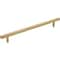 Jeffrey Alexander 192 mm Center-to-Center Satin Bronze Square Dominique Cabinet Bar Pull 845-192SBZ - alternate 1